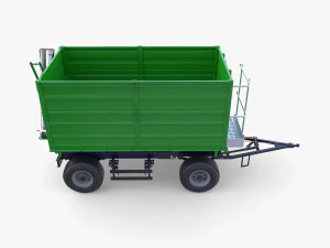Agro trailer V1 3D Model