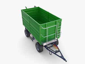 Agro trailer V1 3D Модель