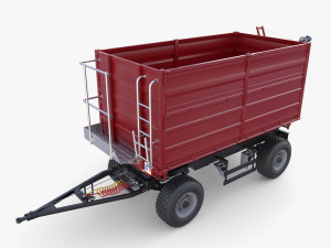 Agro trailer V3 3D-Modell
