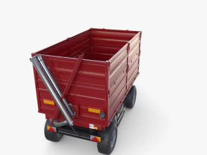 Agro trailer V3 3D Model