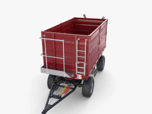 Agro trailer V3 3D Model