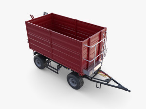 Agro trailer V3 3D मॉडल