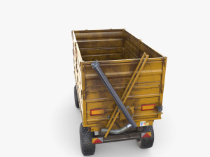 Agro trailer V4 3D Model