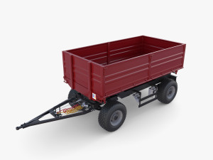 Agro trailer V5 3D Model