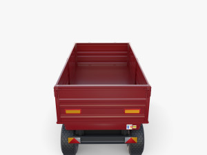 Agro trailer V5 3D Model