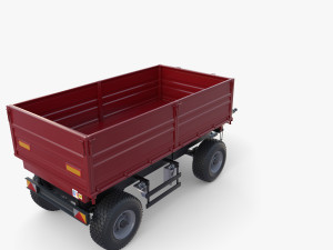 Agro trailer V5 3D Model
