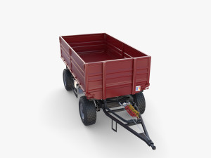 Agro trailer V5 3D Model