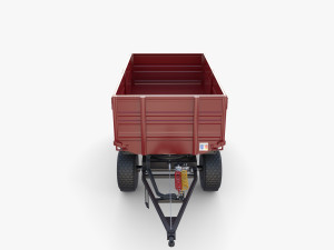 Agro trailer V5 3D Model