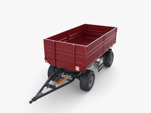 Agro trailer V5 3D Model