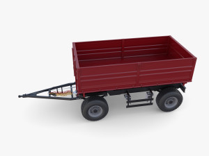 Agro trailer V5 3D Model
