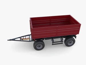 Agro trailer V5 3D Model
