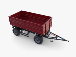 Agro trailer V5 3D Model
