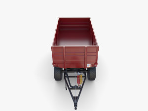 Agro trailer V5 3D Model