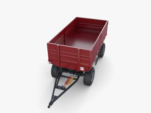 Agro trailer V5 3D Model