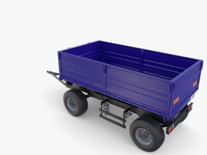 Agro trailer V6 Model 3D