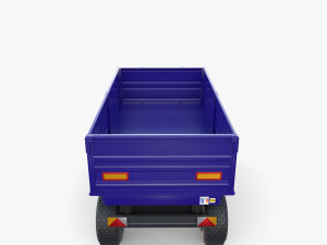 Agro trailer V6 Model 3D