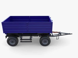 Agro trailer V6 3D Model