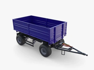 Agro trailer V6 3D Model