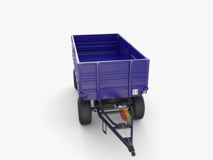 Agro trailer V6 Model 3D