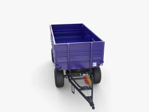 Agro trailer V6 3D Model