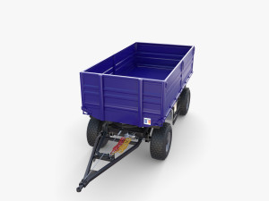 Agro trailer V6 Model 3D