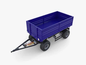 Agro trailer V6 3D Model