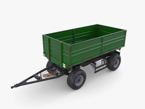 Agro trailer V7 3D-Modell