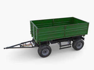 Agro trailer V7 Model 3D