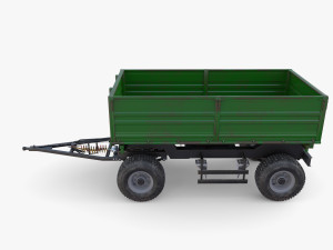 Agro trailer V7 Model 3D