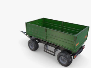 Agro trailer V7 3D Model