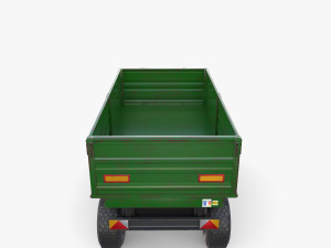Agro trailer V7 Model 3D