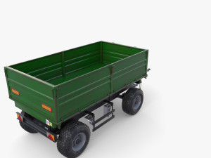 Agro trailer V7 Model 3D