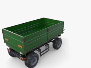 Agro trailer V7 3D Model