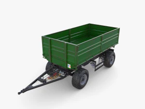 Agro trailer V7 3D Model