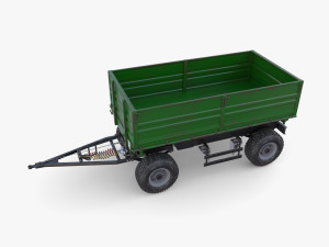 Agro trailer V7 Model 3D