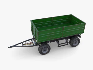 Agro trailer V7 3D Model