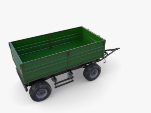 Agro trailer V7 Model 3D