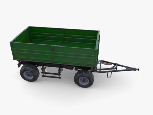 Agro trailer V7 Model 3D