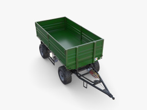 Agro trailer V7 Model 3D