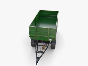 Agro trailer V7 Model 3D