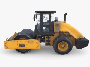 Road roller V1 Modelo 3D