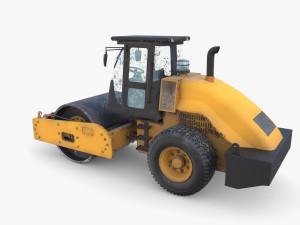 Road roller V1 Modelo 3D