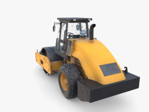 Road roller V1 Modelo 3D