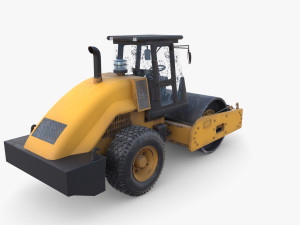 Road roller V1 Modelo 3D