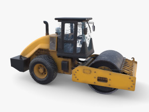 Road roller V1 Modelo 3D