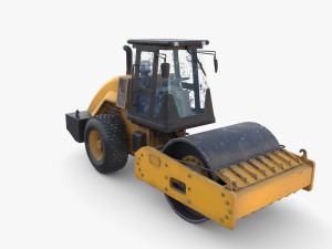 Road roller V1 Modelo 3D
