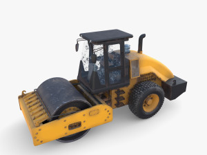 Road roller V1 Modelo 3D