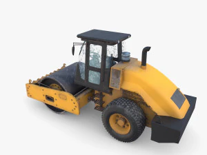 Rolo compactador V1 Modelo 3D