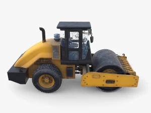 Rolo compactador V1 Modelo 3D