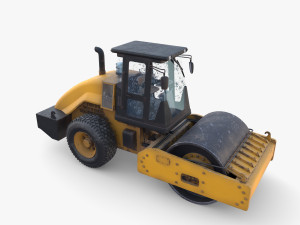 Road roller V1 Modelo 3D